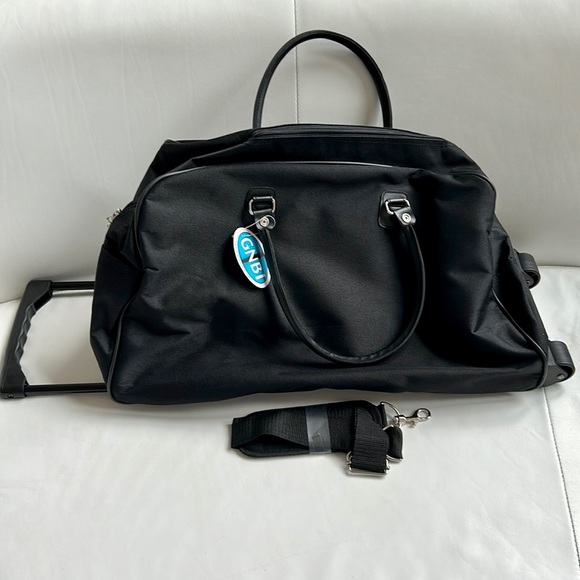 GNBI Bags Gnbi 3piece Luggage Set Rolling Duffel Tote Bag And